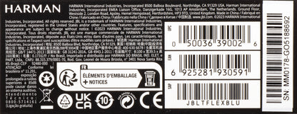 Handsfree Bluetooth JBL Tune Flex, TWS, ANC, Μπλε JBLTFLEXBLU
