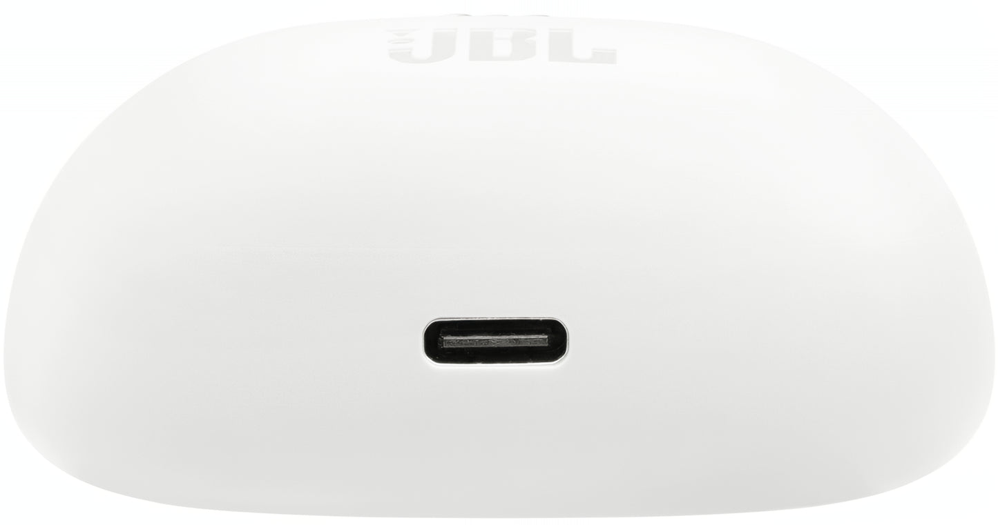 Handsfree Bluetooth JBL Tune Beam 2, TWS, ANC, MultiPoint, Λευκό JBLTBEAM2WHT