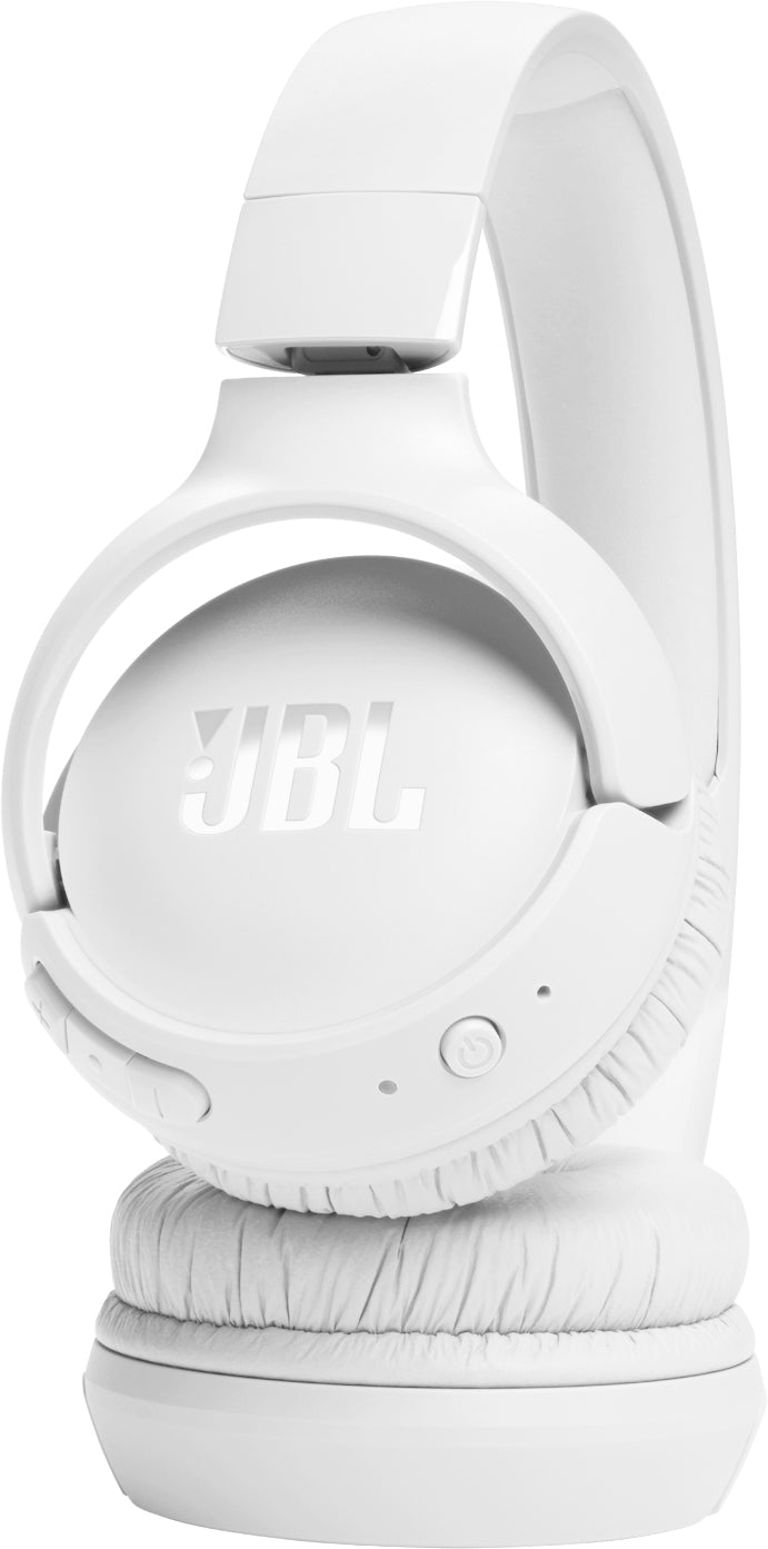 Bluetooth handsfree JBL Tune 520BT, MultiPoint, A2DP, λευκό JBLT520BTWHT