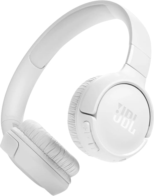 Bluetooth handsfree JBL Tune 520BT, MultiPoint, A2DP, λευκό JBLT520BTWHT