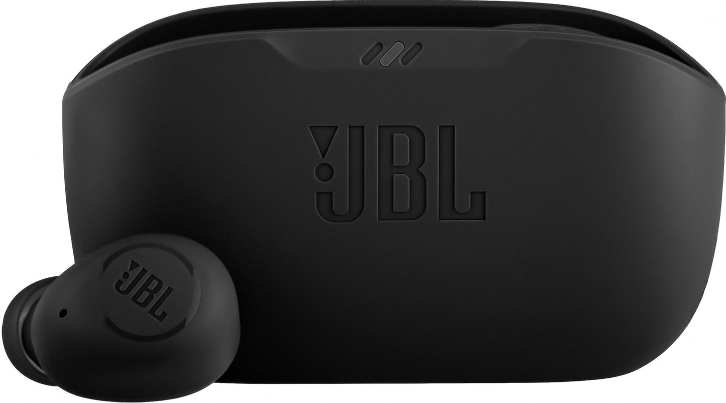 Handsfree Bluetooth JBL Wave Buds, TWS, μαύρο JBLWBUDSBLK