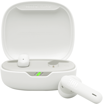 Handsfree Bluetooth JBL Wave Flex 2, TWS, ANC, MultiPoint, Λευκό JBLWFLEX2WHT