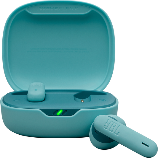 Ασύρματο ακουστικό Bluetooth JBL Wave Flex 2, TWS, ANC, MultiPoint, Μπλε JBLWFLEX2BLU