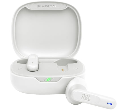 Handsfree Bluetooth JBL Wave Flex, TWS, Multipoint, Λευκό JBLWFLEXWHT