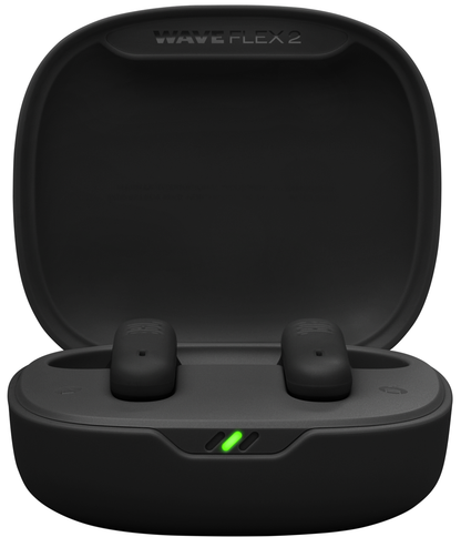 Handsfree Bluetooth JBL Wave Flex 2, TWS, ANC, MultiPoint, Μαύρο JBLWFLEX2BLK