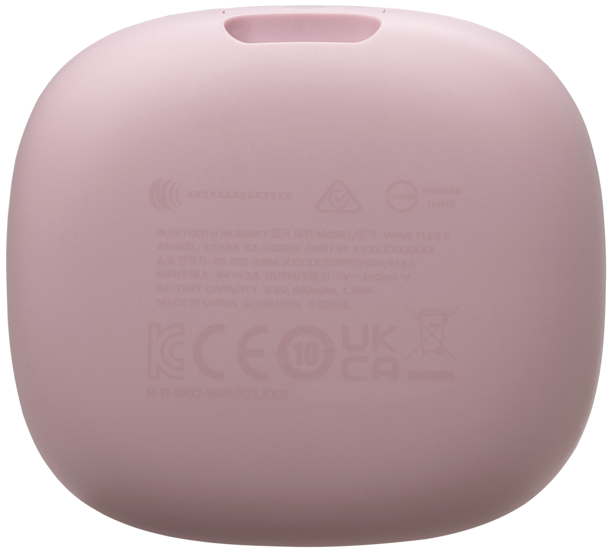 Handsfree Bluetooth JBL Wave Flex 2, TWS, ANC, MultiPoint, Ροζ JBLWFLEX2PIK