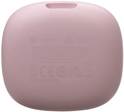 Handsfree Bluetooth JBL Wave Flex 2, TWS, ANC, MultiPoint, Ροζ JBLWFLEX2PIK