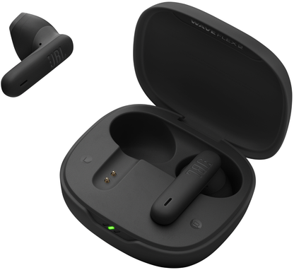 Handsfree Bluetooth JBL Wave Flex 2, TWS, ANC, MultiPoint, Μαύρο JBLWFLEX2BLK