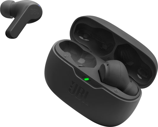 Bluetooth handsfree JBL Wave Beam, TWS, μαύρο JBLWBEAMBLK