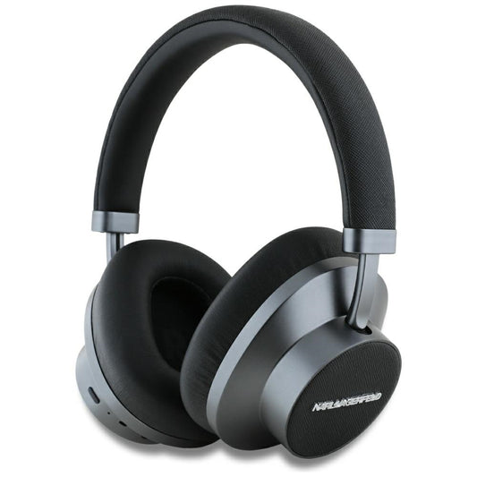 Handsfree Bluetooth Karl Lagerfeld Saffiano Elongated, A2DP, ANC, Μαύρο