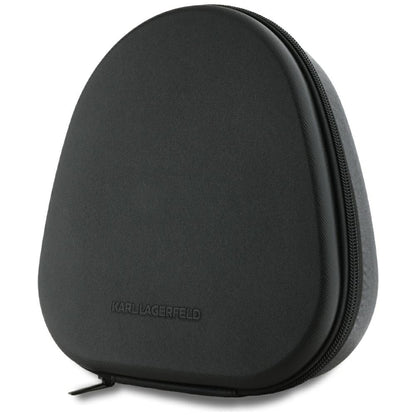 Handsfree Bluetooth Karl Lagerfeld Saffiano Elongated, A2DP, ANC, Μαύρο