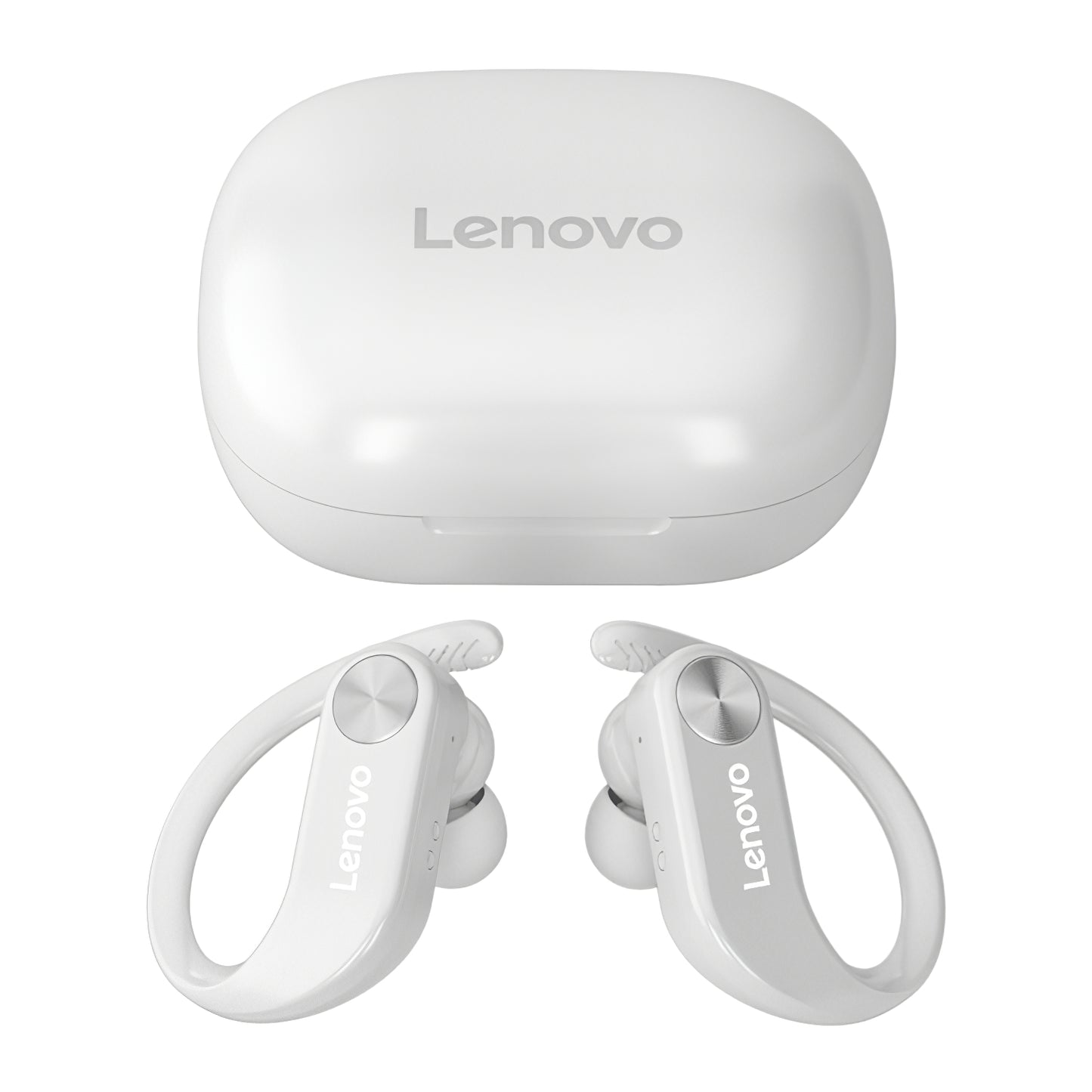 Bluetooth handsfree Lenovo LivePods LP7, TWS, Λευκό 