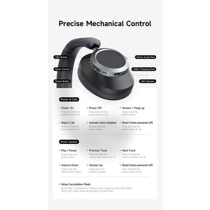 Handsfree Bluetooth McDodo HP-5821 T03, A2DP, ANC, Μπεζ