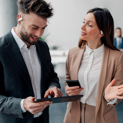 Handsfree Bluetooth McDodo HP-8051 Air O2, TWS, Μπεζ