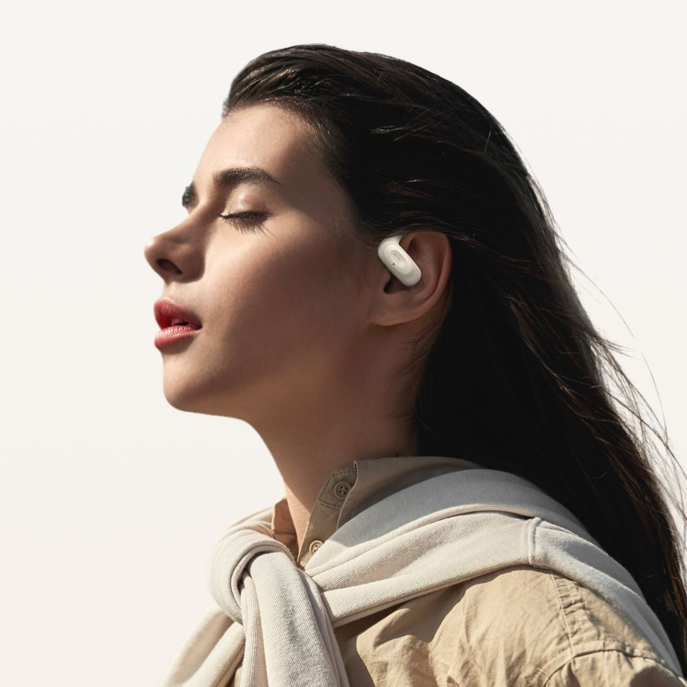 Handsfree Bluetooth McDodo HP-8051 Air O2, TWS, Μπεζ