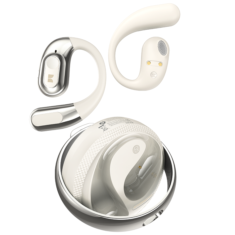 Handsfree Bluetooth Monster AC330 AI Μετάφραση, TWS, Λευκό