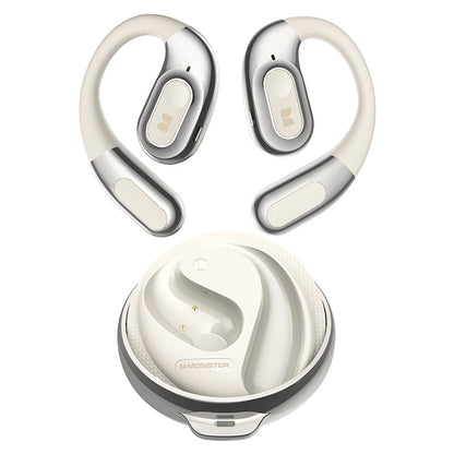 Handsfree Bluetooth Monster AC330 AI Μετάφραση, TWS, Λευκό