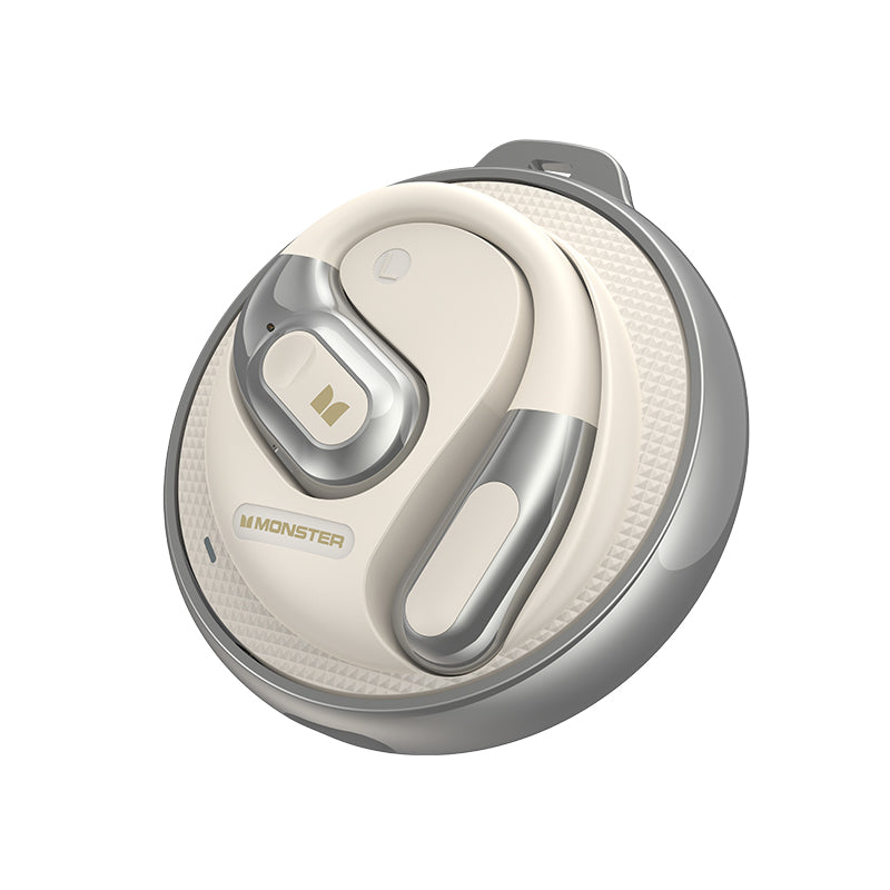 Handsfree Bluetooth Monster AC330 AI Μετάφραση, TWS, Λευκό