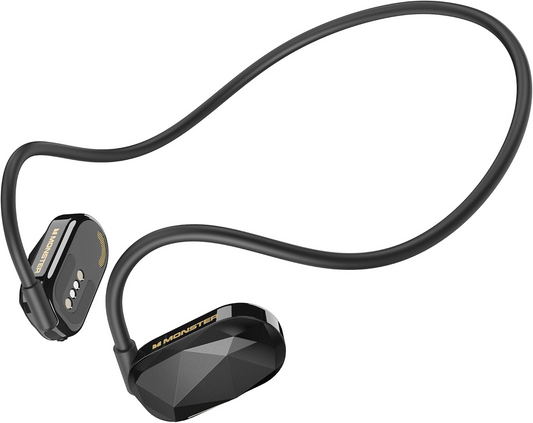 Ασύρματο ακουστικό Bluetooth Monster Aria Free, A2DP, Μαύρο