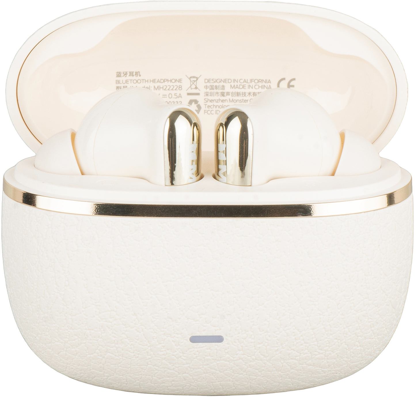Ασύρματα ακουστικά Bluetooth Monster Clarity 200, TWS, ANC, Ανοιχτό Κρεμ