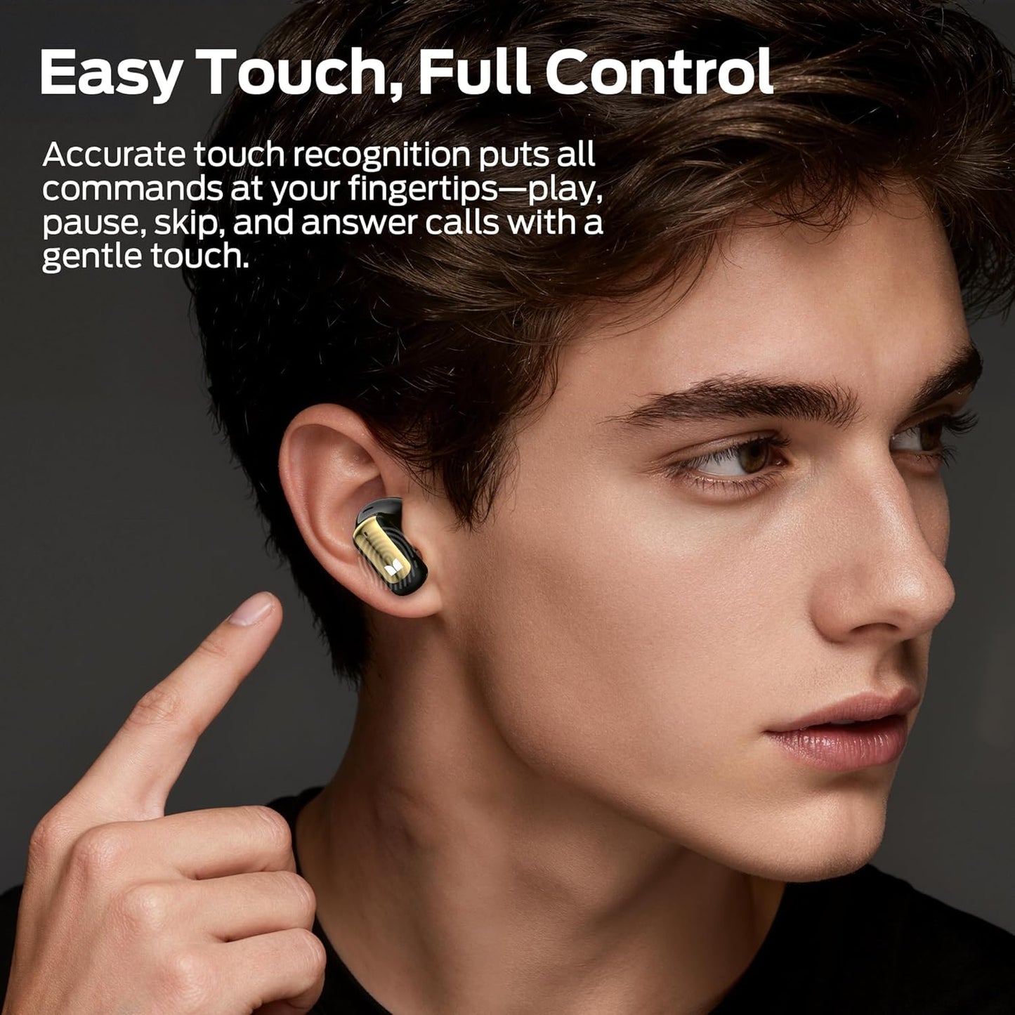 Ασύρματα ακουστικά Bluetooth Monster N-Lite 217, TWS, Μαύρο