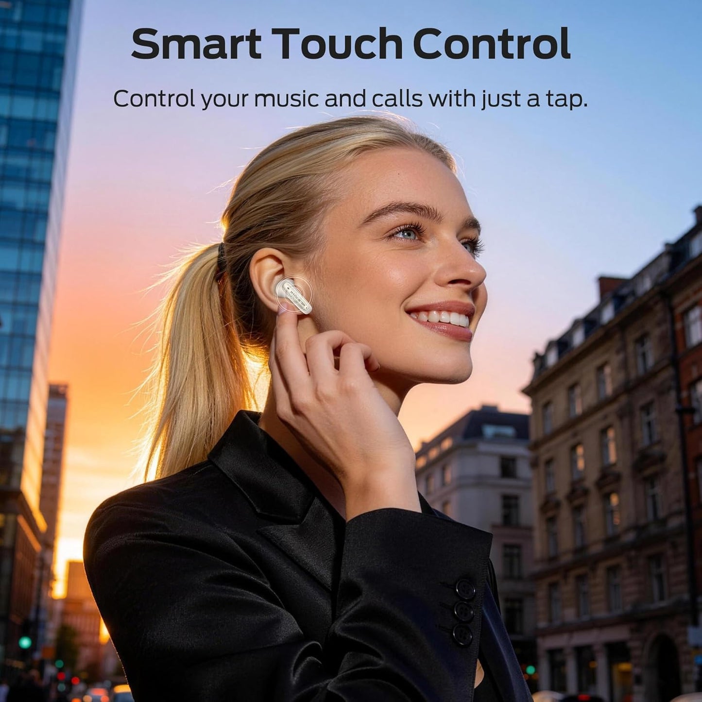 Ασύρματα ακουστικά Bluetooth Monster N-Lite 310, TWS, Ανοιχτό Κρεμ