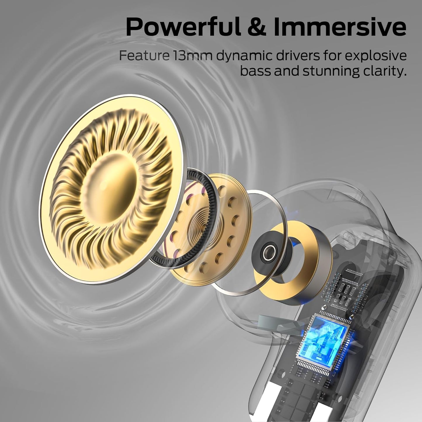 Ασύρματα ακουστικά Bluetooth Monster N-Lite 217, TWS, Λευκό