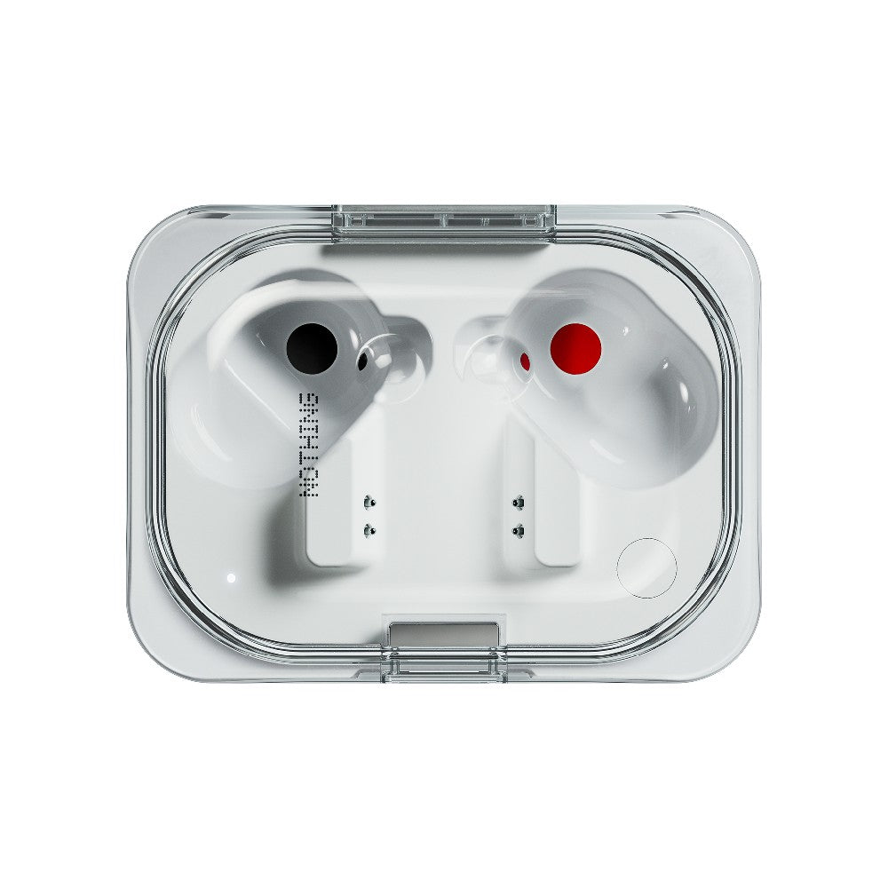 Handsfree Bluetooth Nothing Ear (a) B162, TWS, ANC, MultiPoint, Λευκό