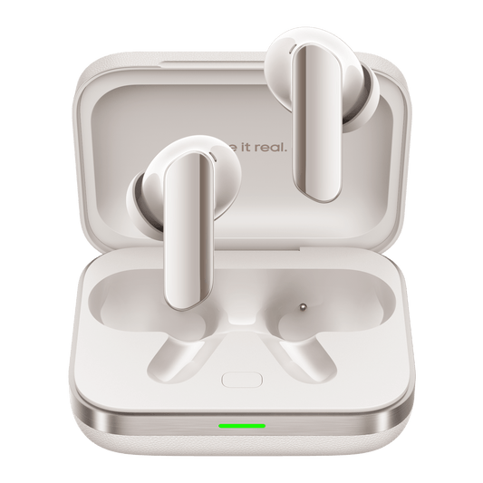 Handsfree Bluetooth Realme Buds Air7 Pro, TWS, ANC, MultiPoint, Μπεζ