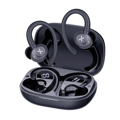 Handsfree Bluetooth Techsuit CW4 AirTune, TWS, Μαύρο