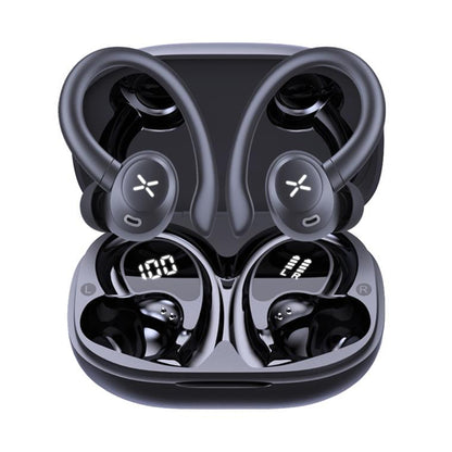 Handsfree Bluetooth Techsuit CW4 AirTune, TWS, Μαύρο