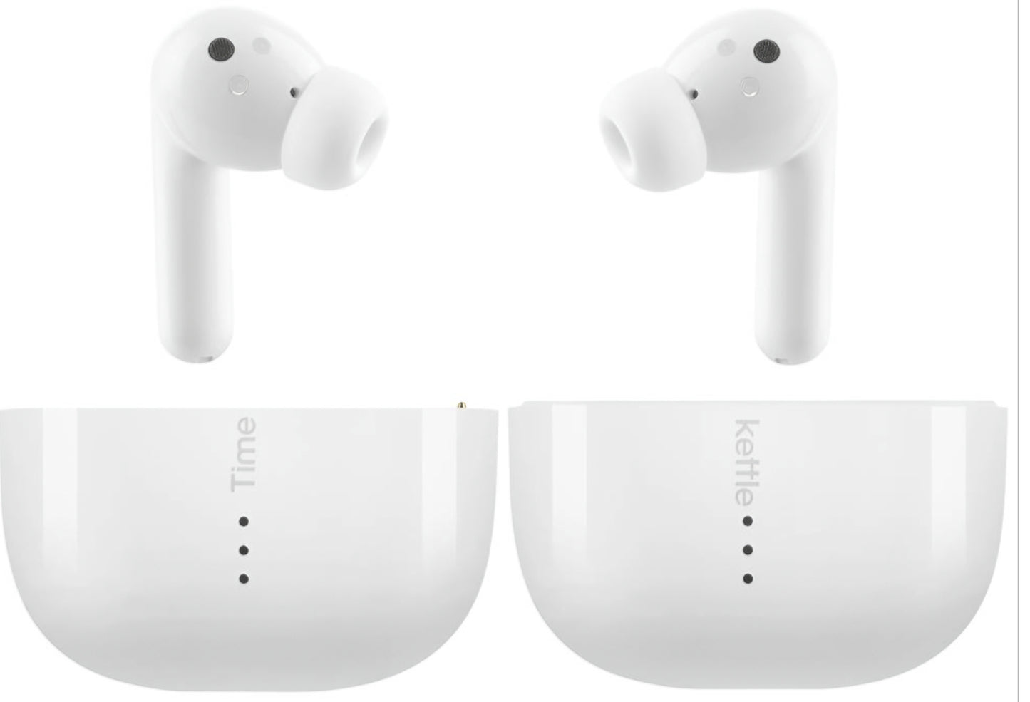 Ασύρματο Bluetooth Handsfree Timekettle M3 Μεταφραστής, TWS, ANC, Λευκό