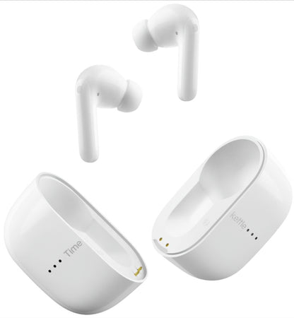 Ασύρματο Bluetooth Handsfree Timekettle M3 Μεταφραστής, TWS, ANC, Λευκό