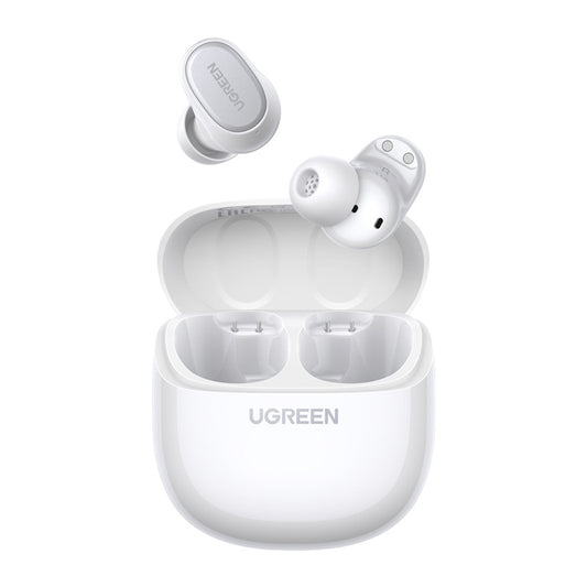 Ασύρματα ακουστικά Bluetooth UGREEN Dots (75627), TWS, MultiPoint, Λευκό