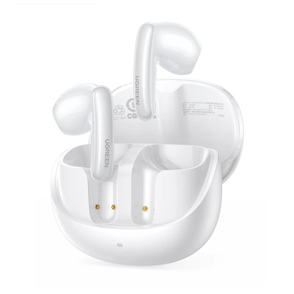 Handsfree Bluetooth UGREEN HiTune H6 Pro WS203, TWS, ANC, Λευκό