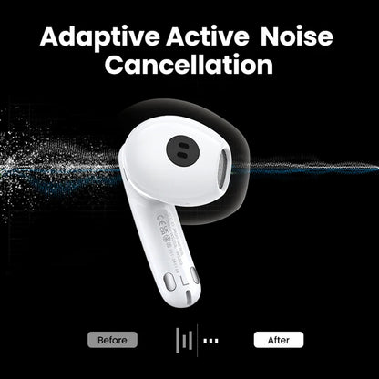 Handsfree Bluetooth UGREEN HiTune H6 Pro WS203, TWS, ANC, Λευκό