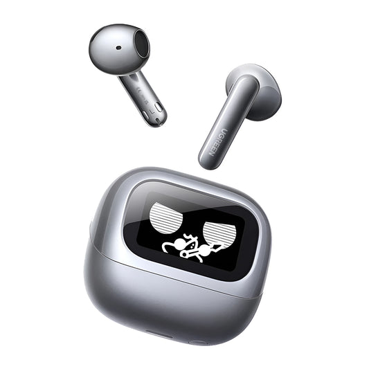 Ασύρματα ακουστικά Bluetooth UGREEN HiTune H6 Magic WS216 (75288), TWS, ANC, MultiPoint, Γκρι