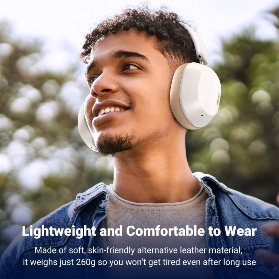 Handsfree Bluetooth UGREEN HiTune Max5C HP203, A2DP, ANC, Λευκό