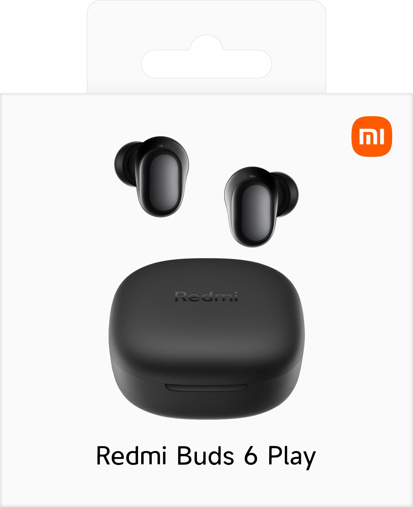 Bluetooth handsfree Xiaomi Redmi Buds 6 Play, TWS, ANC, μαύρο BHR8776GL 