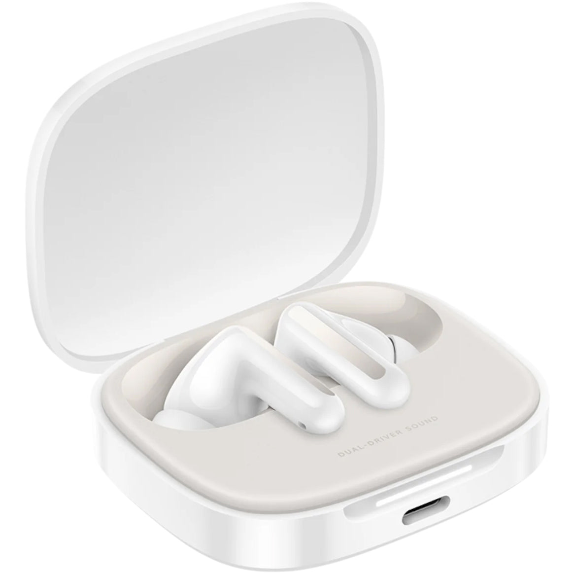Handsfree Bluetooth Xiaomi Redmi Buds 6, TWS, ANC, Λευκό BHR9250GL