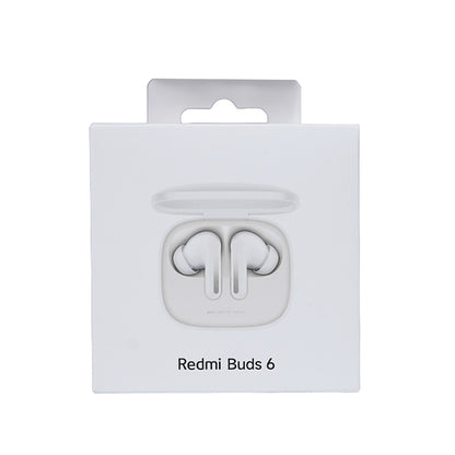 Handsfree Bluetooth Xiaomi Redmi Buds 6, TWS, ANC, Λευκό BHR9250GL