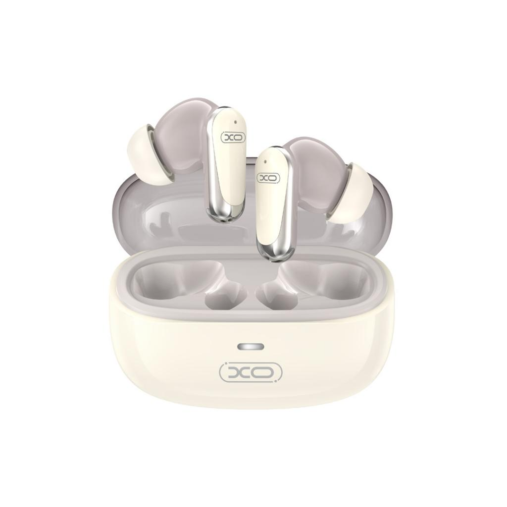 Handsfree Bluetooth XO Design G42, TWS, ANC, Μπεζ