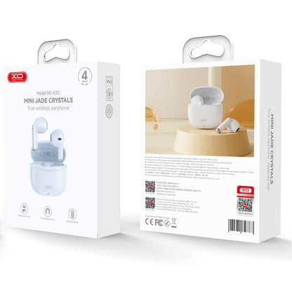 Handsfree Bluetooth XO Design X33, TWS, Μπλε