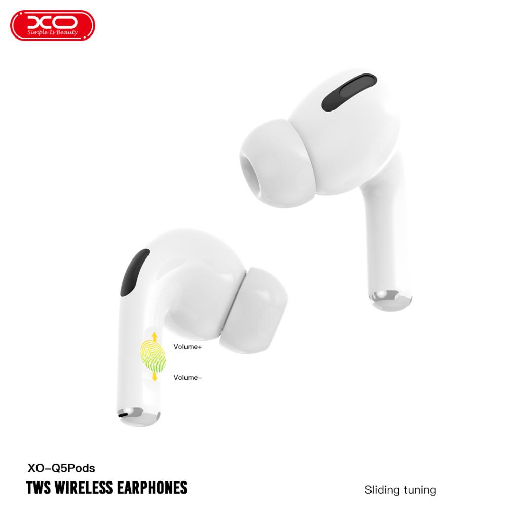 Handsfree Bluetooth XO Design Q5 Pods, TWS, Λευκό