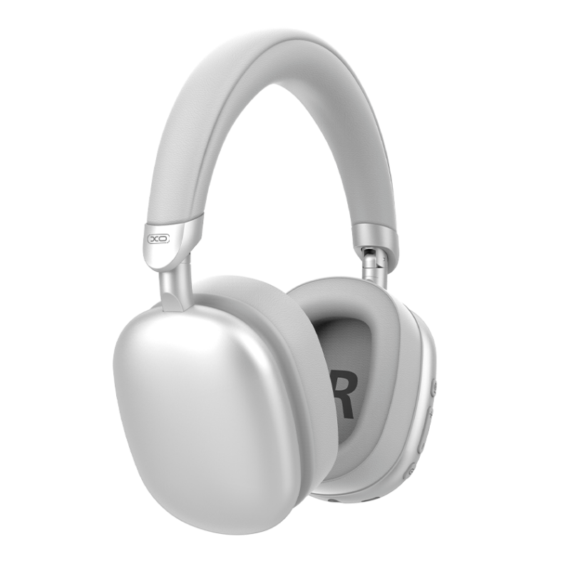 Ασύρματο ακουστικό Bluetooth XO Design BE55, A2DP, ANC, Ασημί