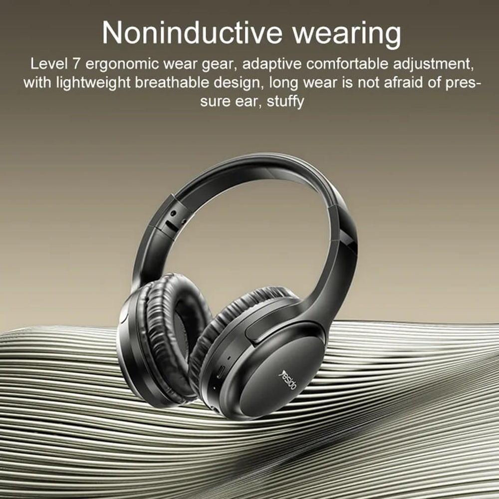 Handsfree Bluetooth Yesido EP04, A2DP, Μαύρο