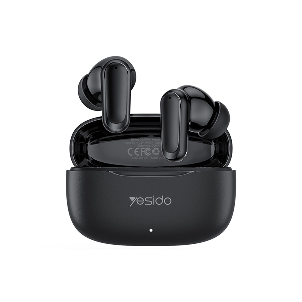 Handsfree Bluetooth Yesido TWS38, TWS, Μαύρο