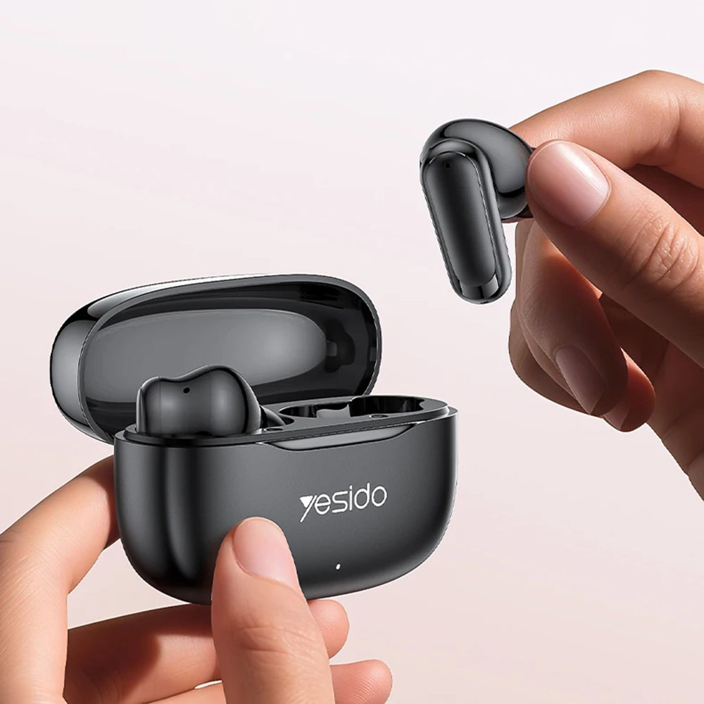 Handsfree Bluetooth Yesido TWS38, TWS, Μαύρο