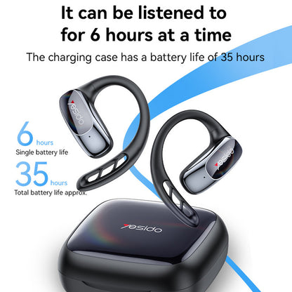 Handsfree Bluetooth Yesido YSP24, TWS, Μαύρο