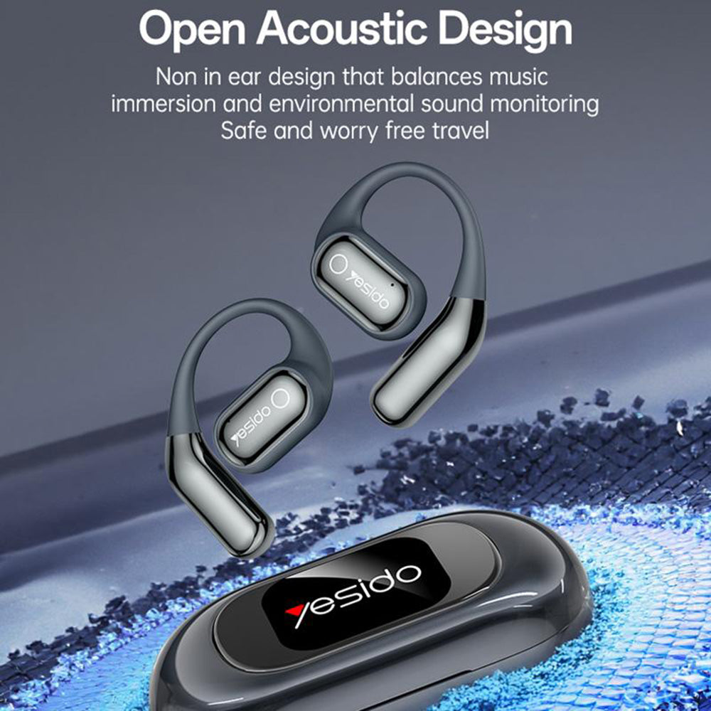 Handsfree Bluetooth Yesido YSP26, TWS, Μαύρο